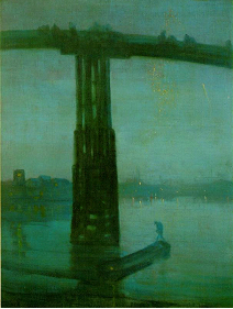 Whistler - Nocturne in Blue and Silver