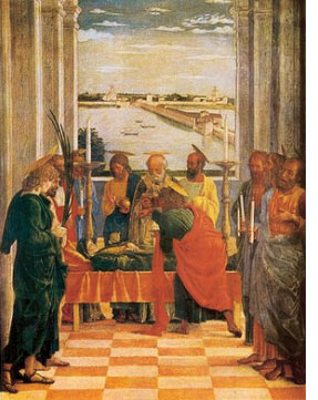 Death of the Virgin, by Andrea Mantegna Death of the Virgin, by Andrea Mantegna